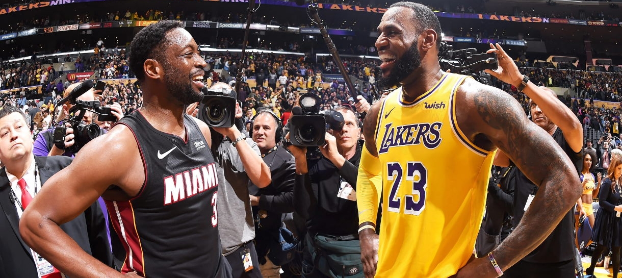 Wade abre as portas para mais uma temporada com LeBron James