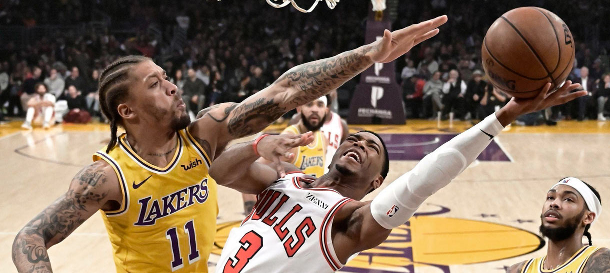 Lakers respira e vence clássico contra Bulls em Los Angeles