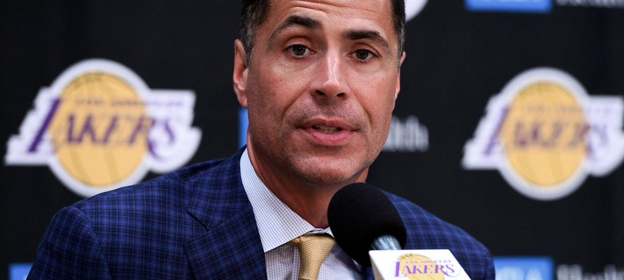 Rob Pelinka tem objetivo definido para o Lakers nesta temporada