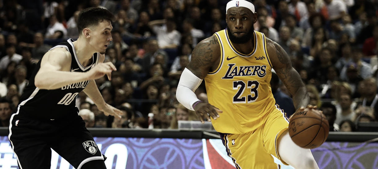 Lakers perde para Nets no primeiro confronto na China