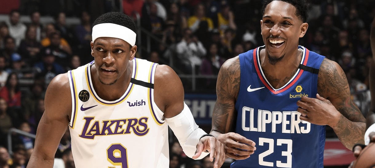 Clippers de olho grande quer tirar Rajon Rondo do Lakers