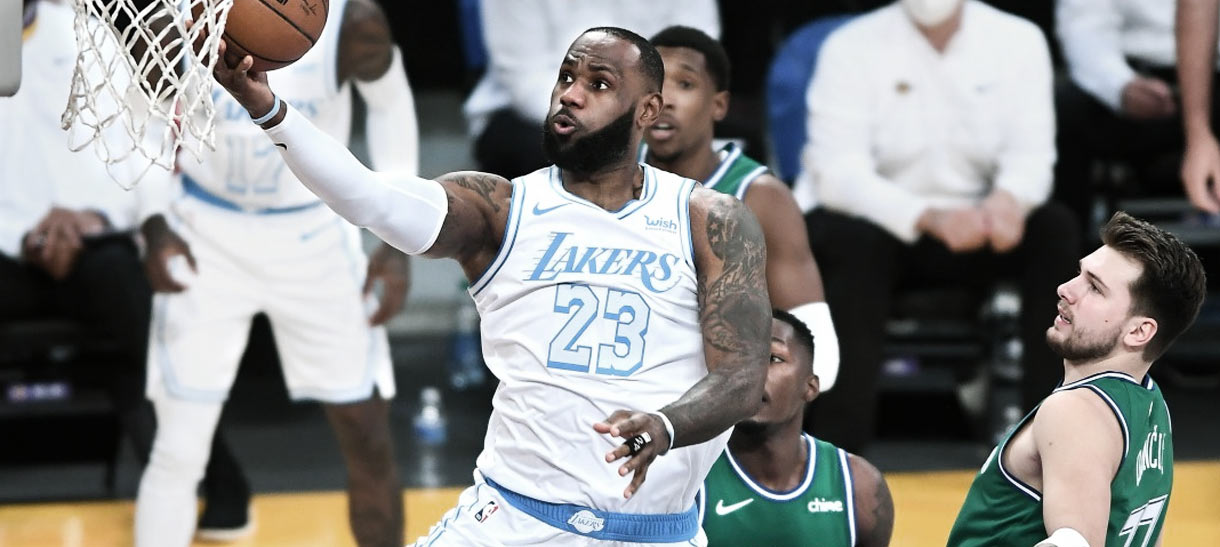 NBA: Lakers vence Mavs em noite inspirada de toda equipe