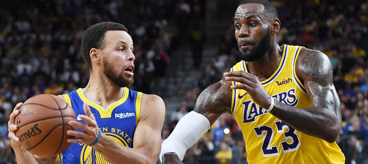 Lakers encerra a pré-temporada contra o Warriors
