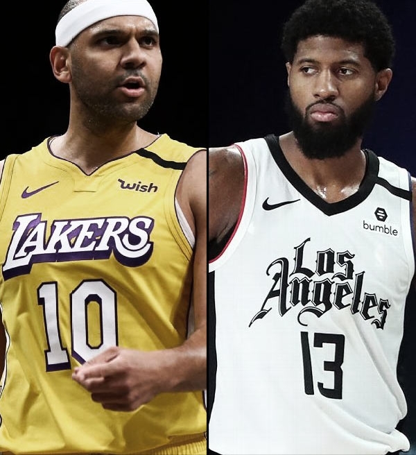 Clippers x Lakers: Paul George responde críticas de Jared Dudley