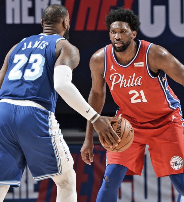 NBA: Joel Embiid culpa LeBron James por contusão