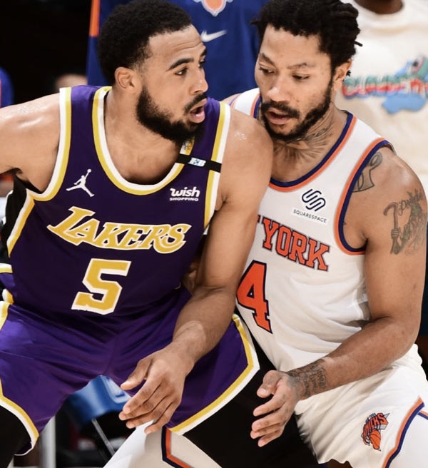 Lakers vence Knicks na prorrogação com bola de três pontos de Talen Horton-Tucker